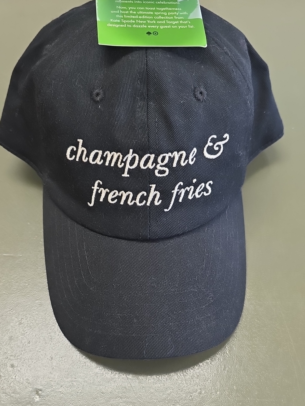 Nwt Kate Spade × Target Hat Champagne And French Fries
